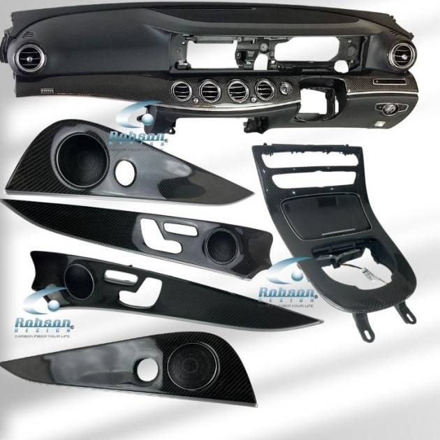 Mercedes Benz E Class W213 GLC Genuine Carbon Fiber Interior Panel (8pcs)(core exchange required)