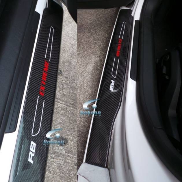 Audi R8 Premium Carbon Fiber Door Sill Plate 2008-2015 *2 pcs* (core exchange required)
