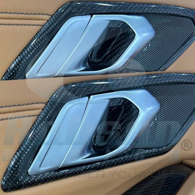 BMW G20 3 Series 2021-2024 Premium Carbon Fiber Door Puller Panel -4pcs (core exchange required)