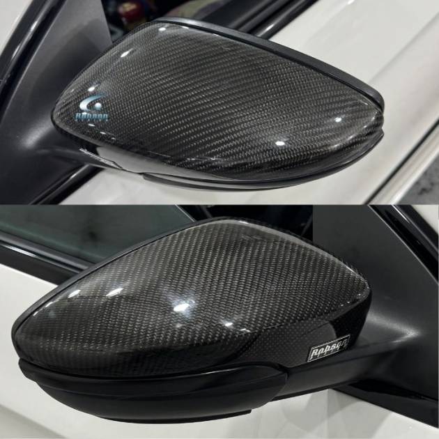Volkswagen Passat CC Jetta MK6 2010-2018 Premium Carbon Fiber Side Mirror Cover(2pcs) (core exchange required)