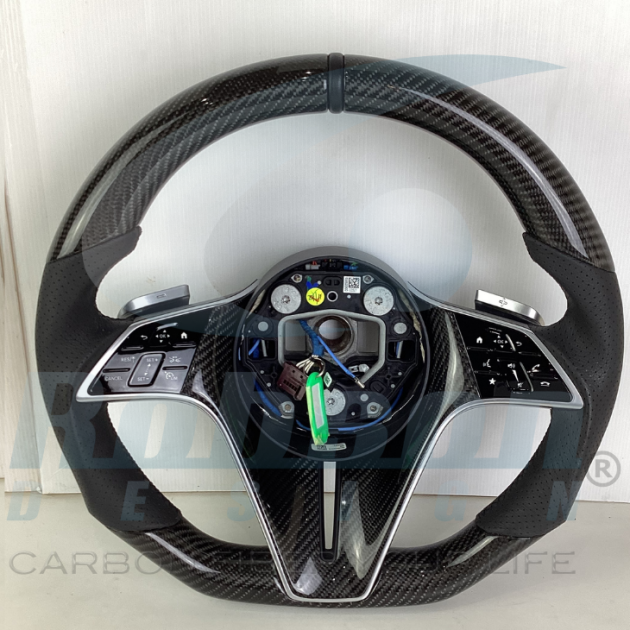 Mercedes Benz W223 S Class EQS S580 2021+ Genuine carbon Fiber Steering Wheel (core exchange required)