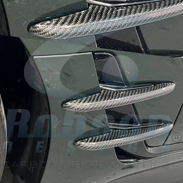 BMW G26 4 Series Premium Carbon Fiber Add On Fins (4pcs) 2021-2024
