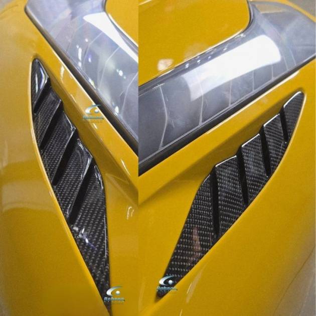 Ferrari 458 2009-2015 Customized Carbon Fiber Louver (2pcs set)