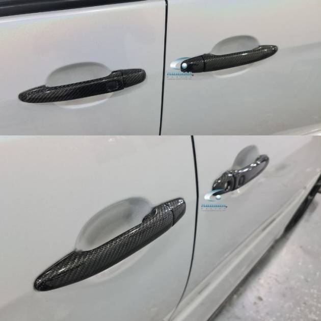 Toyota Estima 2006-2012 carbon Fiber External Door Handles (core exchange required)