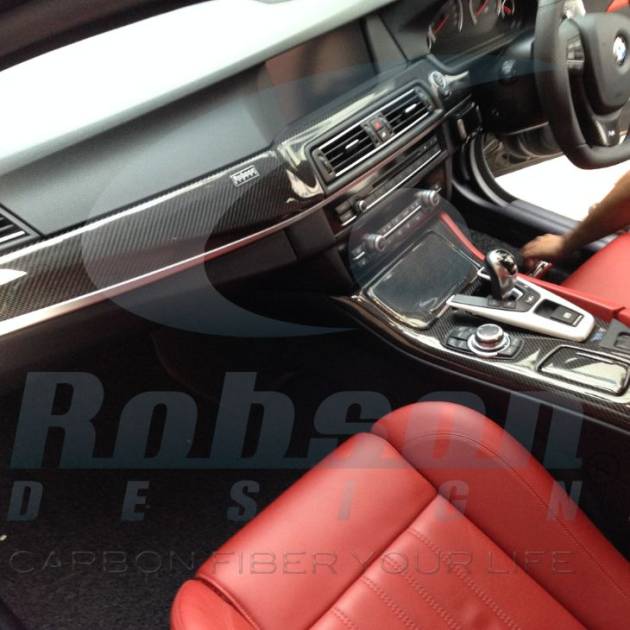 BMW F10 5 Series Genuine carbon Fiber Interior Panels(9pcs) 2013-2019(core exchange required)