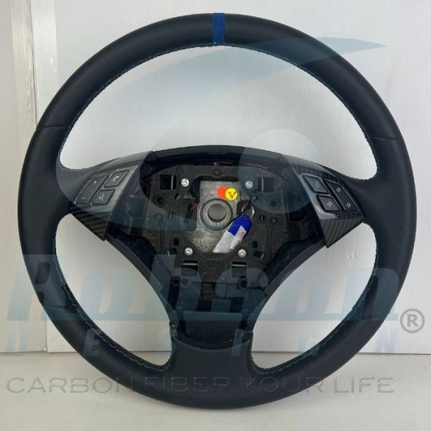 BMW E60 525i 530i 550i OEM Leather Wrapping Steering Wheel 2004-2010(core exchange required)
