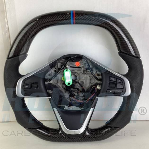 BMW X1 F48 2016-2018 X2 F47 2018-2021 Genuine Carbon Fiber Steering Wheel (core exchange required)