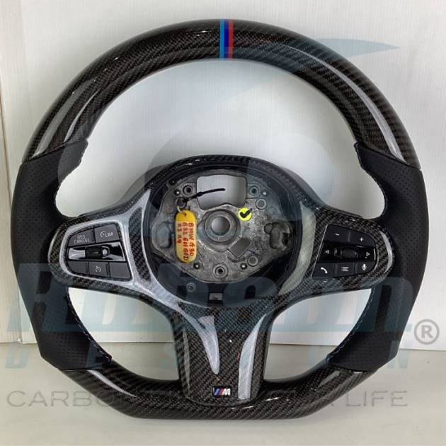 BMW G30 G31 G38 G32 X2 G02 X3 G01 G08 5/6 Series 2017-2020 Genuine Carbon Fiber Steering Wheel(core exchange required)