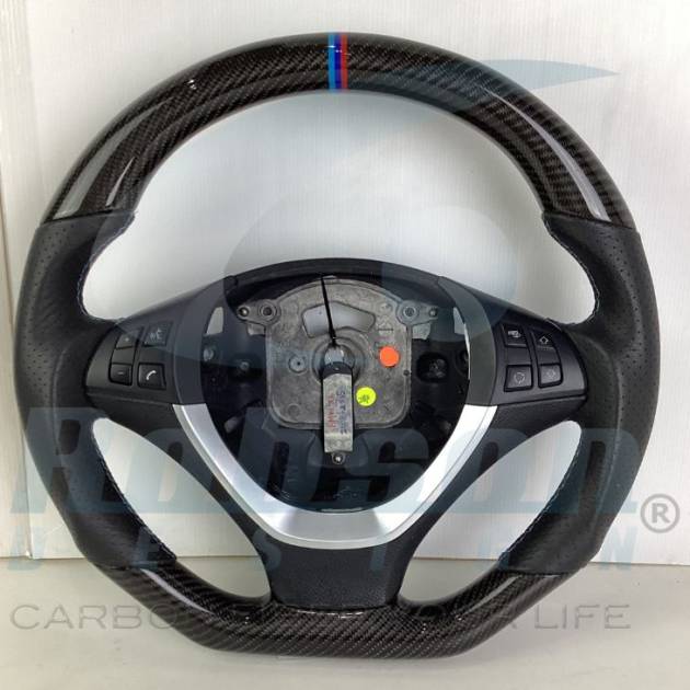 BMW E70 X5 E71 X6 OEM  Genuine carbon Fiber Steering Wheel 2007-2015(core exchange required)