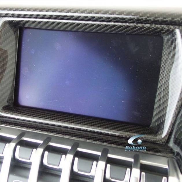 Lamborghini Aventador LP700 LP740 LP750 LP770 Premium Carbon Fiber Navigation Trim -2pcs(core exchange required)