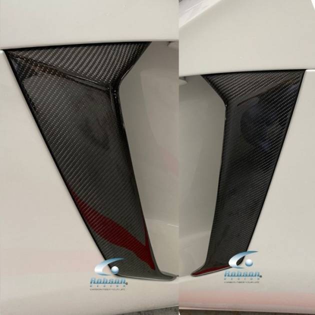 Lamborghini Aventador LP700/LP740/LP750 Premium Carbon Fiber Side fender Air Vents Cover(core exchange required)