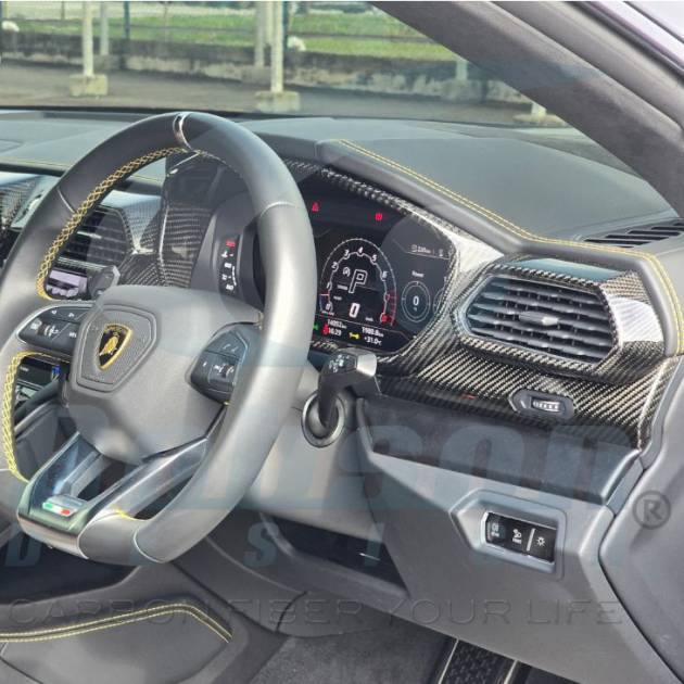 Lamborghini Urus Genuine Carbon Fiber Interior Panels (9pcs) 2018-2023 (core exchange required)