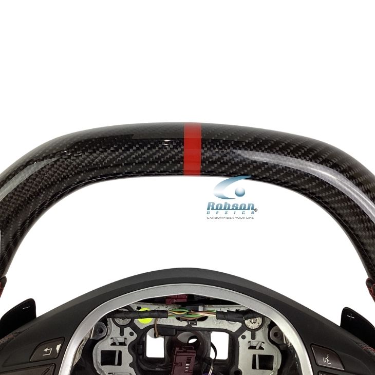 Mercedes Benz CLA CLS SLK A C E CLASS W212 W218 W172 Genuine Carbon Fiber Steering Wheel 2012-2018(core exchange required) - Image 3