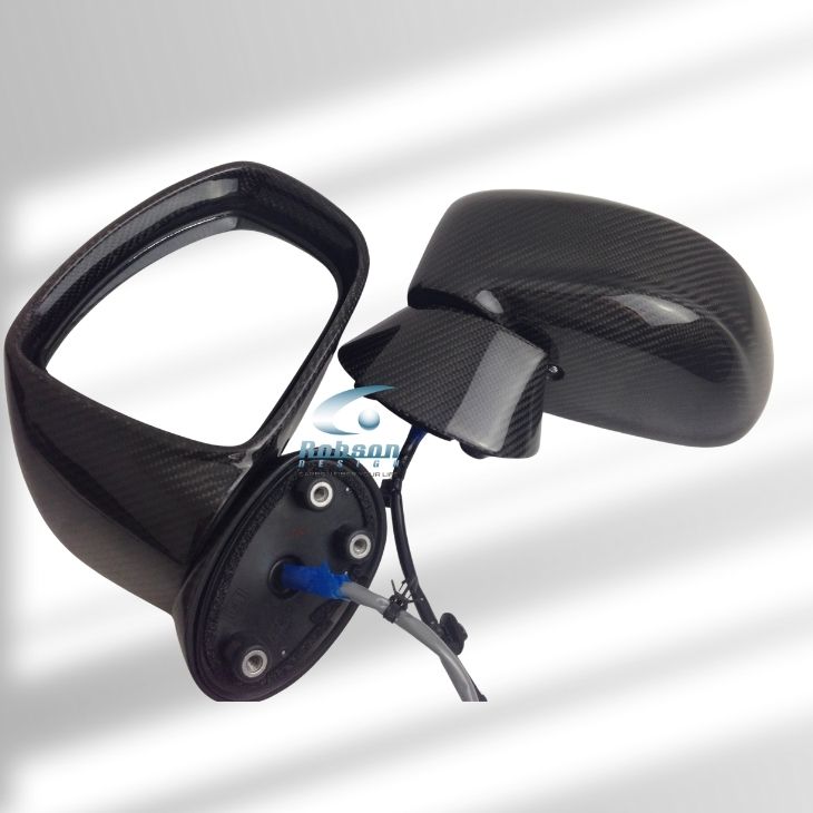 Nissan GTR-35 Premium Carbon Fiber Side Mirror Cover(4pcs) 2006-2015 (core exchange required) - Image 2