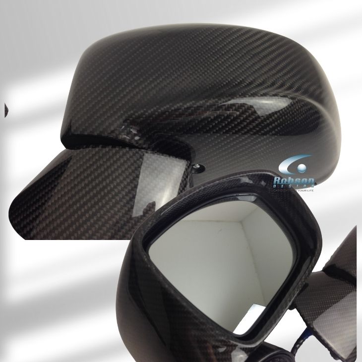 Nissan GTR-35 Premium Carbon Fiber Side Mirror Cover(4pcs) 2006-2015 (core exchange required) - Image 4