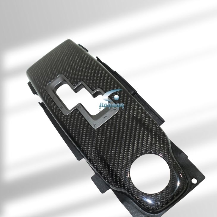 Nissan GTR-35 Premium Carbon Fiber Gear Shift Panel 2006-2015 (core exchange required) - Image 2