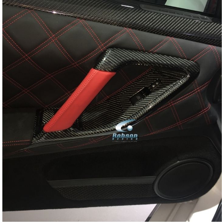 Nissan GTR-35 Premium Carbon Fiber Door Handle Set including Power Window Panel(12 pcs)2006-2015 (core exchange required)