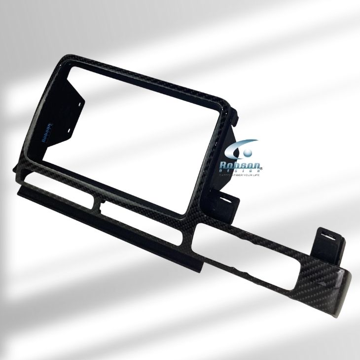 Nissan GTR-35 Premium Carbon Fiber Audio Panel 2006-2015 (core exchange required) - Image 2