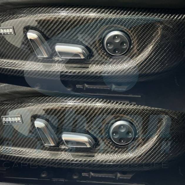 Audi A6 C7 4G S6 RS6 Premium Carbon Lower Seat Panels -2pcs (core exchange required)