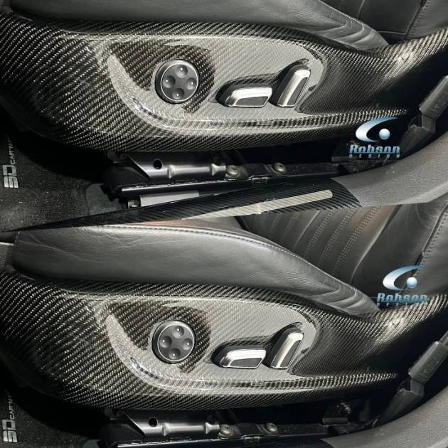 Audi A6 C7 4G S6 RS6 Premium Carbon Lower Seat Panels -2pcs (core exchange required)