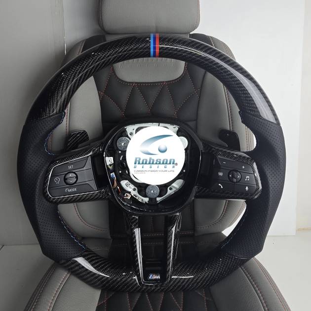 BMW X1 U11 2024 Genuine Carbon Fiber Steering Wheel (core exchange required)