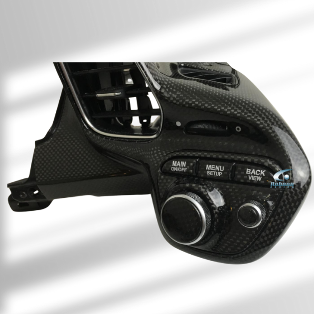 Ferrari 458 Italia Premium Plain Carbon Fiber Button Cluster (Main on/off) 2009-2015(core exchange required)