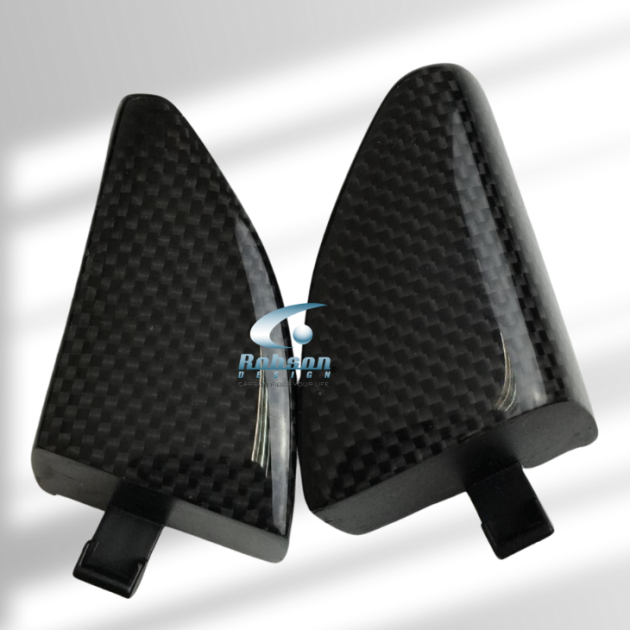 Ferrari 458 Italia Premium Plain Carbon Fiber Inner Triangle Cover 2009-2015(core exchange required)