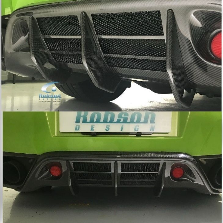 Nissan GTR-35 Premium Carbon Fiber Rear Diffuser 2006-2015