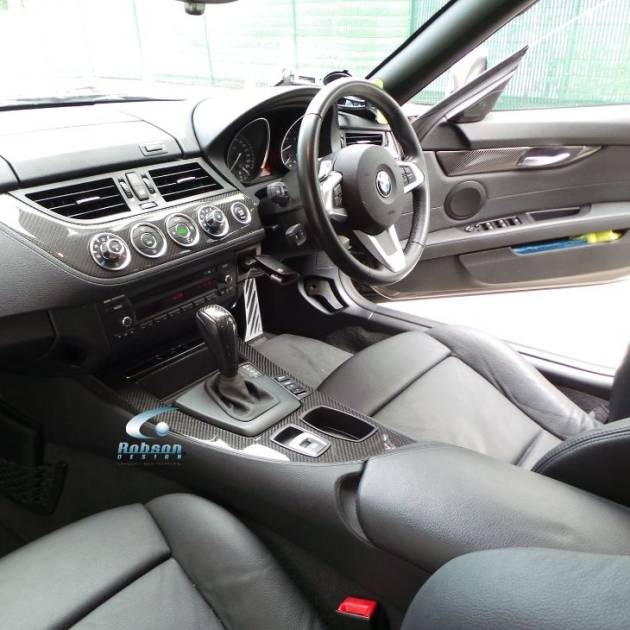 BMW Z4 E85 2003-2008 Premium Carbon Fiber Interior panels(5pcs) (core exchange required)