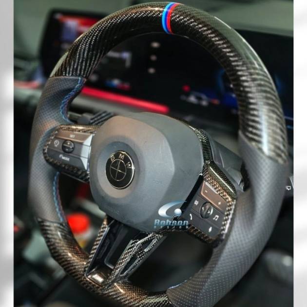 BMW X1 U11 2024 Genuine Carbon Fiber Steering Wheel (core exchange required)