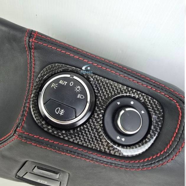Ferrari 458 Italia Premium Plain Carbon Fiber Headlight Control Panel 2009-2015(core exchange required)