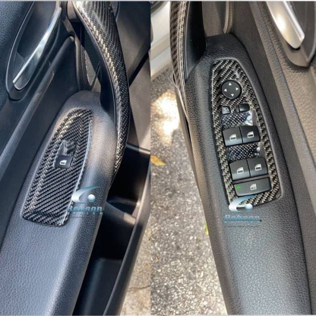 BMW F20 1 Series 2012-2015 Premium Carbon Fiber Power Window Panels *4pcs* (core exchange required)