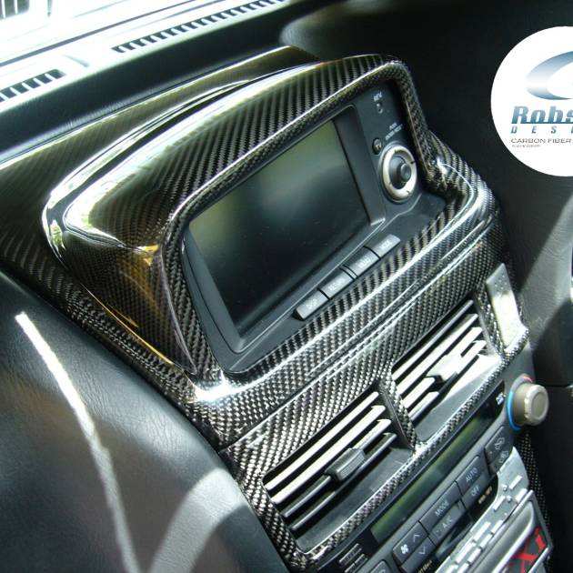 Nissan R34 Skyline GTR Premium Carbon Fiber Navigation Panel 2000-2008 (core exchange required)
