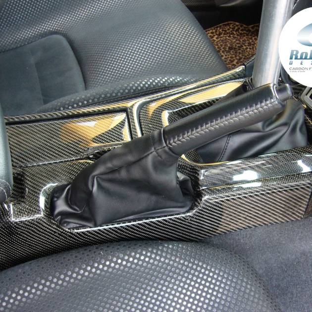 Nissan R34 Skyline GTR Premium Carbon Fiber Center Console With Ashtray Cover *2pcs* 2000-2008 (core exchange required)