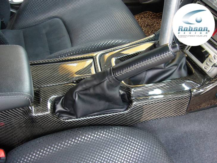 Nissan R34 Skyline GTR Premium Carbon Fiber Center Console With Ashtray Cover *2pcs* 2000-2008 (core exchange required)