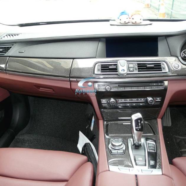BMW 7 Series F01/ F02 2009-2015 Premium Carbon Fiber Interior Panels(13pcs)(core exchange required)