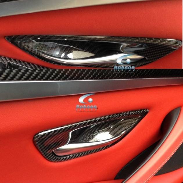 BMW F10 5 Series Premium carbon Fiber Power Door Puller*4pcs* 2013-2019(core exchange required)
