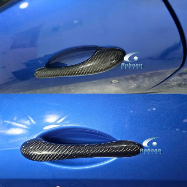 Maserati Gran Turismo MC Stradale Gran Cabrio Quattroporte Premium Carbon Fiber External Door Puller (2 pcs) (core exchange required)