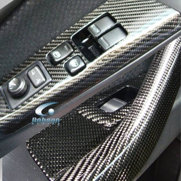 Nissan R34 Skyline GTR Premium Carbon Fiber Power Window Panel *2pcs* 2000-2008 (core exchange required)