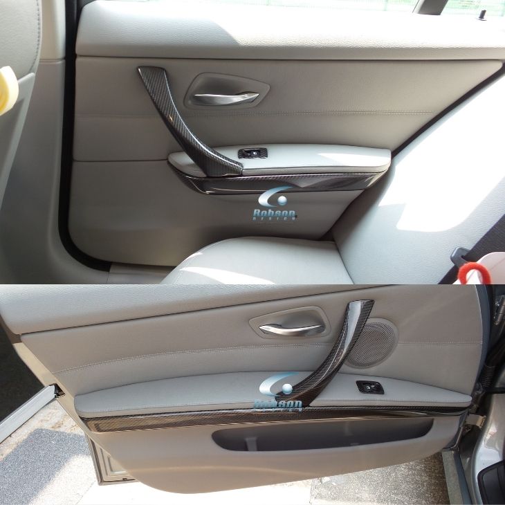 BMW E90 Premium Carbon Fiber Door Puller Cover *3pcs*(core exchange required)