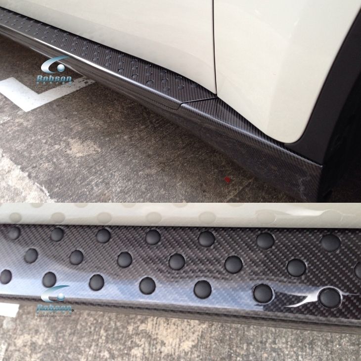 BMW  E71 X6 Premium Carbon Fiber Door Step Plate 2007-2015*2pcs*(core exchange required) - Image 2