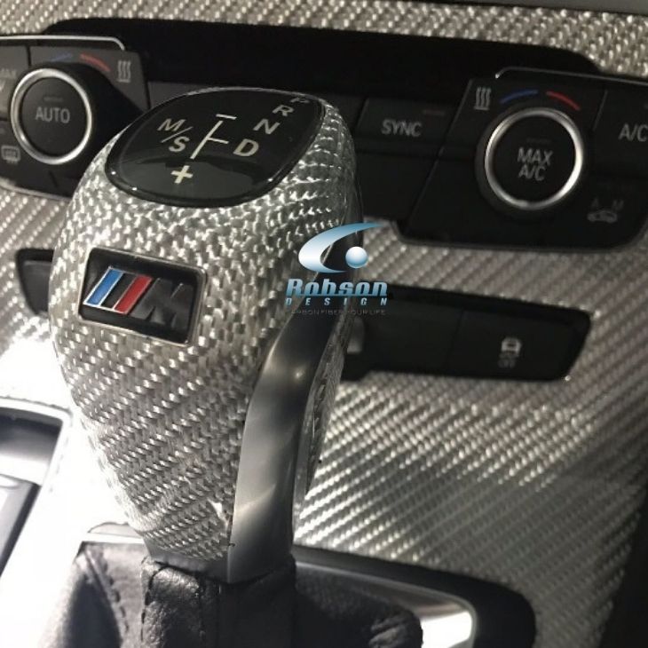 BMW 2 Series F45 X1 F48 X2 F47 Premium Silver Kevlar Gear Knob(core exchange required) - Image 3