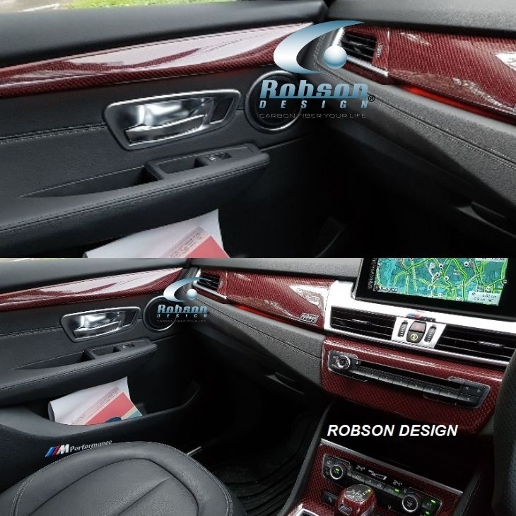 BMW 2 Series F45 Premium Red Kevlar Interior Panels *7pcs*(core exchange required) - Image 8