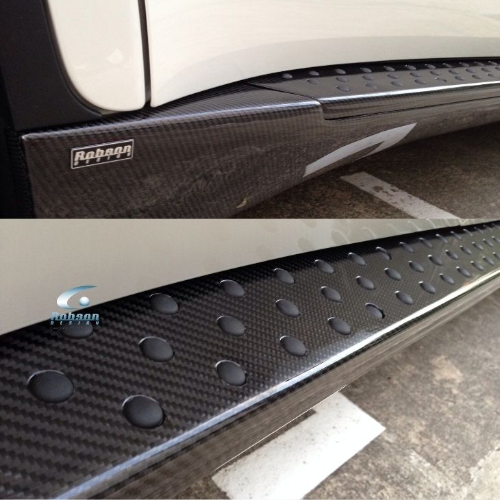 BMW  E71 X6 Premium Carbon Fiber Door Step Plate 2007-2015*2pcs*(core exchange required) - Image 3