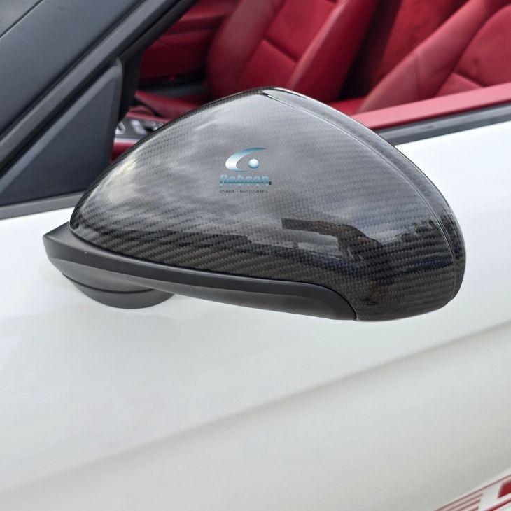Porsche Boxster 987 Premium Carbon fiber Side Mirror Cover *2pcs* (core exchange required) - Image 2