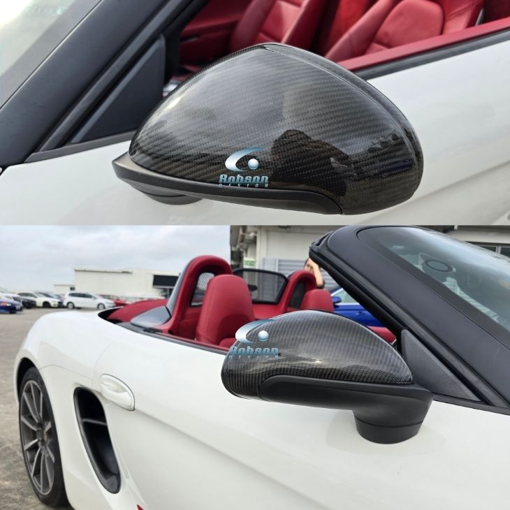 Porsche Boxster 987 Premium Carbon fiber Side Mirror Cover *2pcs* (core exchange required)