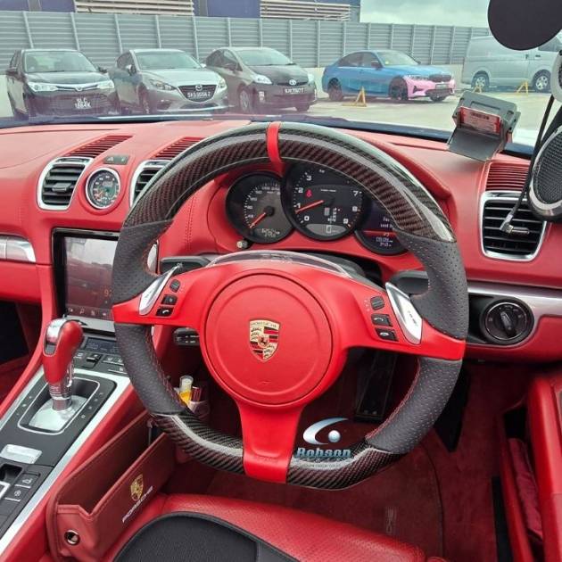 Porsche 911 991 Boxster 987 Cayman 981 Panamera 2011-2016 Premium Carbon fiber Steering Wheel (core exchange required)