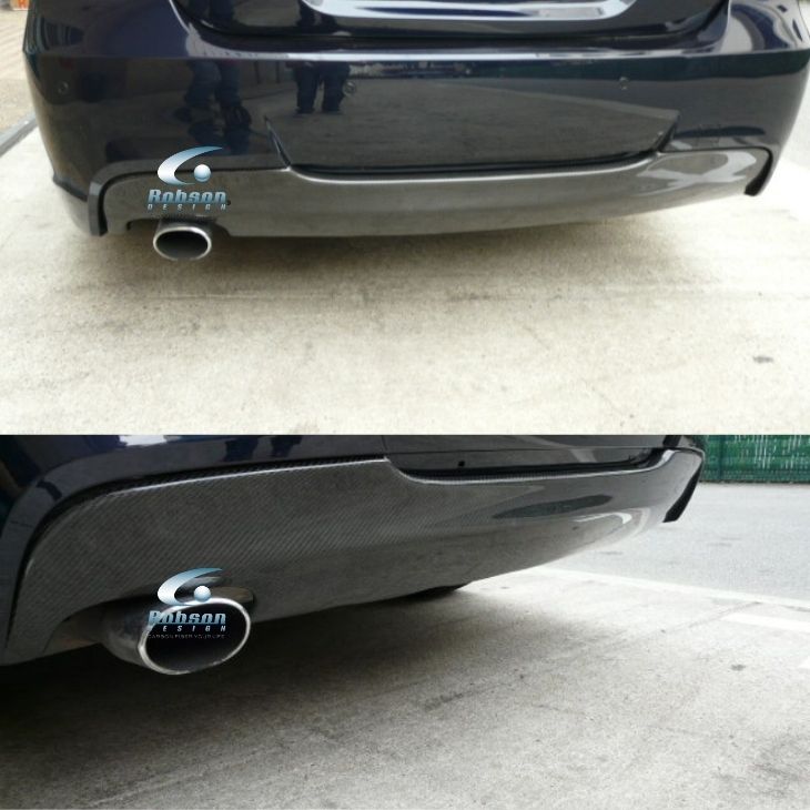 BMW E90 Premium Carbon Fiber Rear Diffuser (core exchange required)