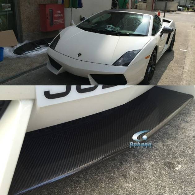 Lamborghini Gallardo/Super Leggera Premium Carbon Fiber Front Bumper Lip(core exchange required)
