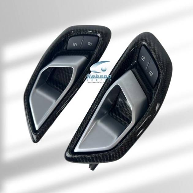Lamborghini Huracan Premium Carbon Fiber Door Puller Cover *2pcs*(core exchange required)